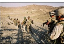On patrol Afghan-Pak border